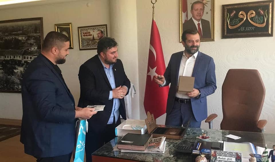 We met with the Mayor of Bursa Gürsu, Mr. Mustafa Işık.