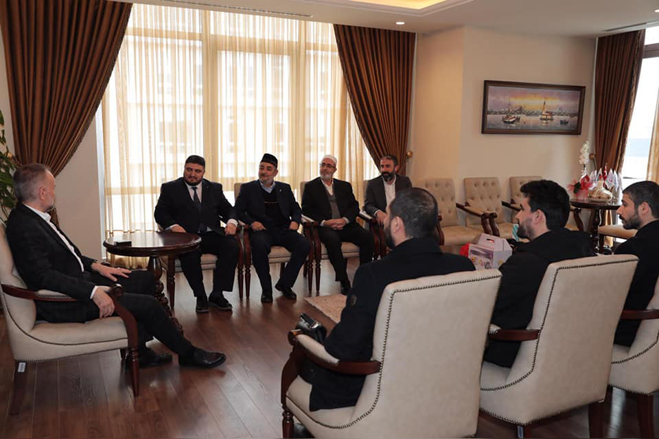 We Visited the Mayor of Çekmeköy Mr. Ahmet POYRAZ in her Office