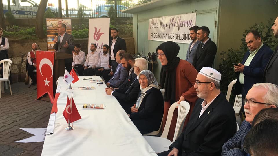 As the Fatih Sultan Mehmet Foundation, we participated in the iftar program organized by the Ahde vefa platform.