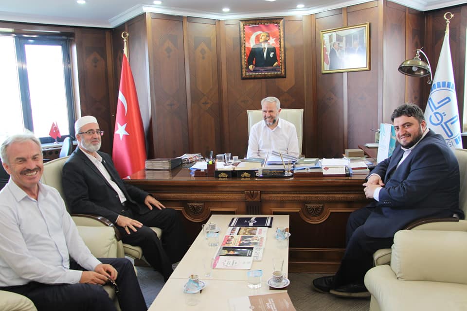Our Provincial Mufti Prof. Dr. We visited Mr. Şahin Güven