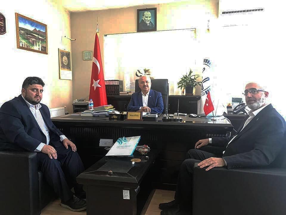 We visited our Mufti Mehmet KÖKTAŞ and Gürsu District Governor Mustafa KOÇ