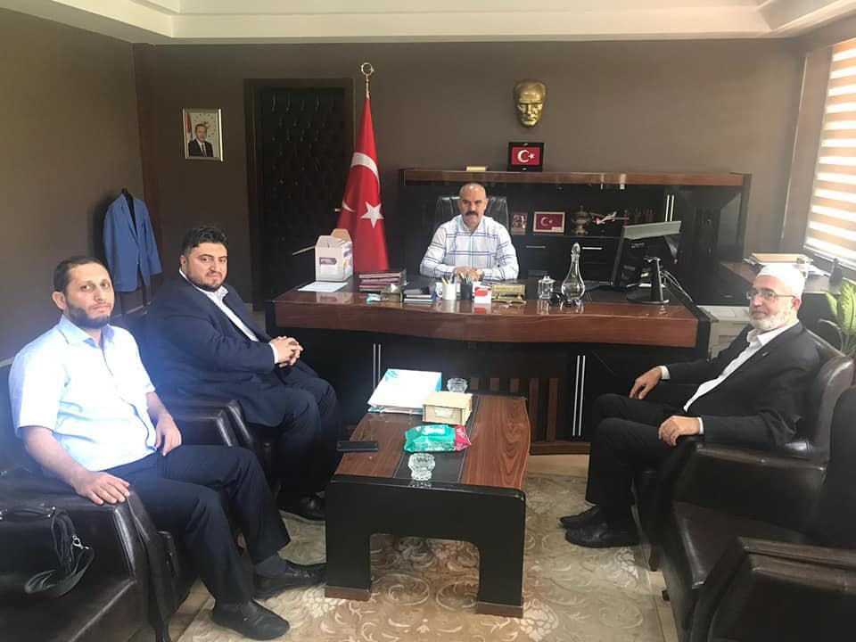 We visited our Mufti Mehmet KÖKTAŞ and Gürsu District Governor Mustafa KOÇ