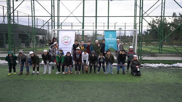 Our sportive activity at the Nation's Garden Football Field