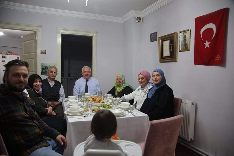 Our Trabzon Representative Office visited the martyred family in Trabzon and came together at the iftar table.