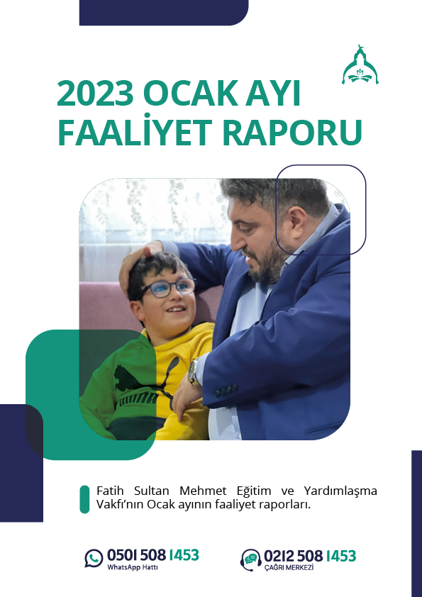 Ocak Ayı Faaliyet Raporu